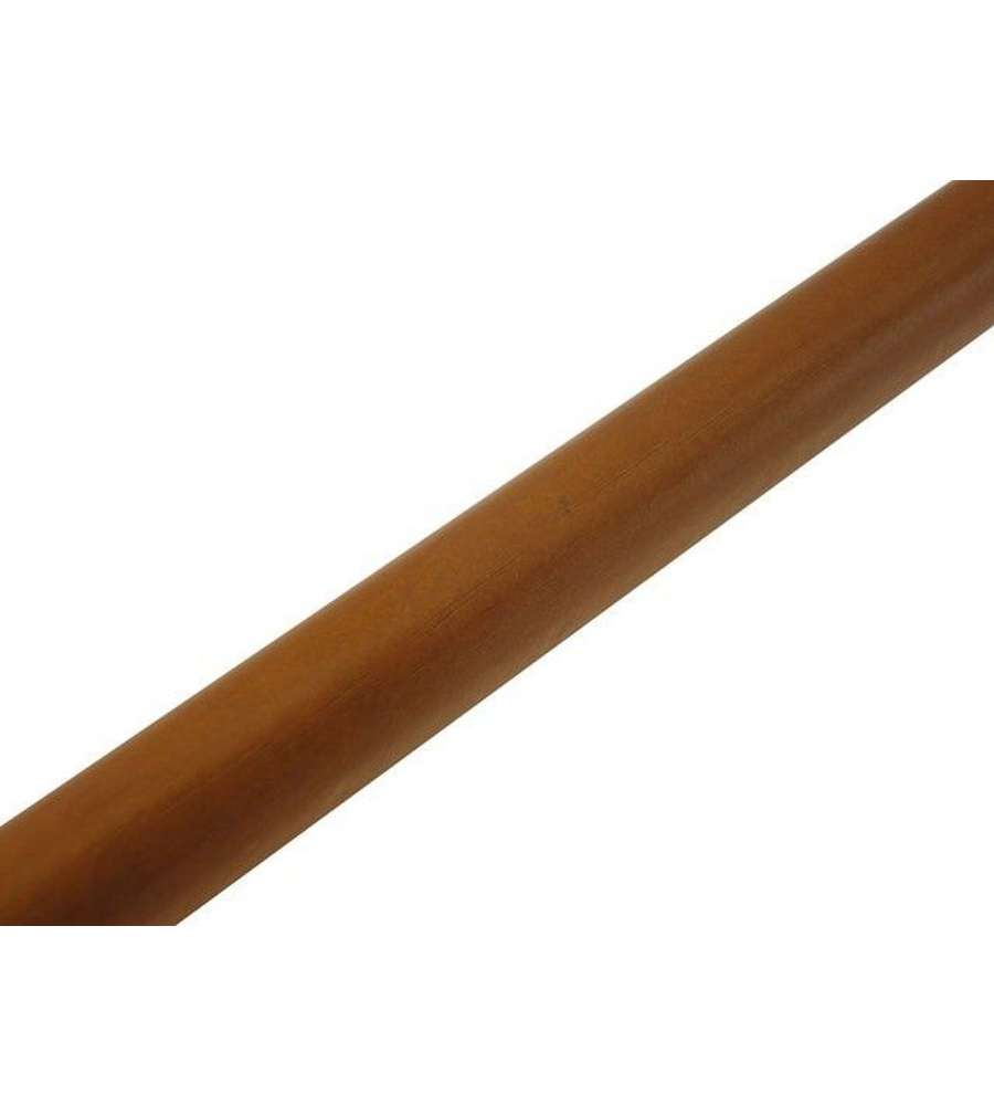 Bastone in legno per tende ? 28mm lunghezza cm 160 - colore teak.