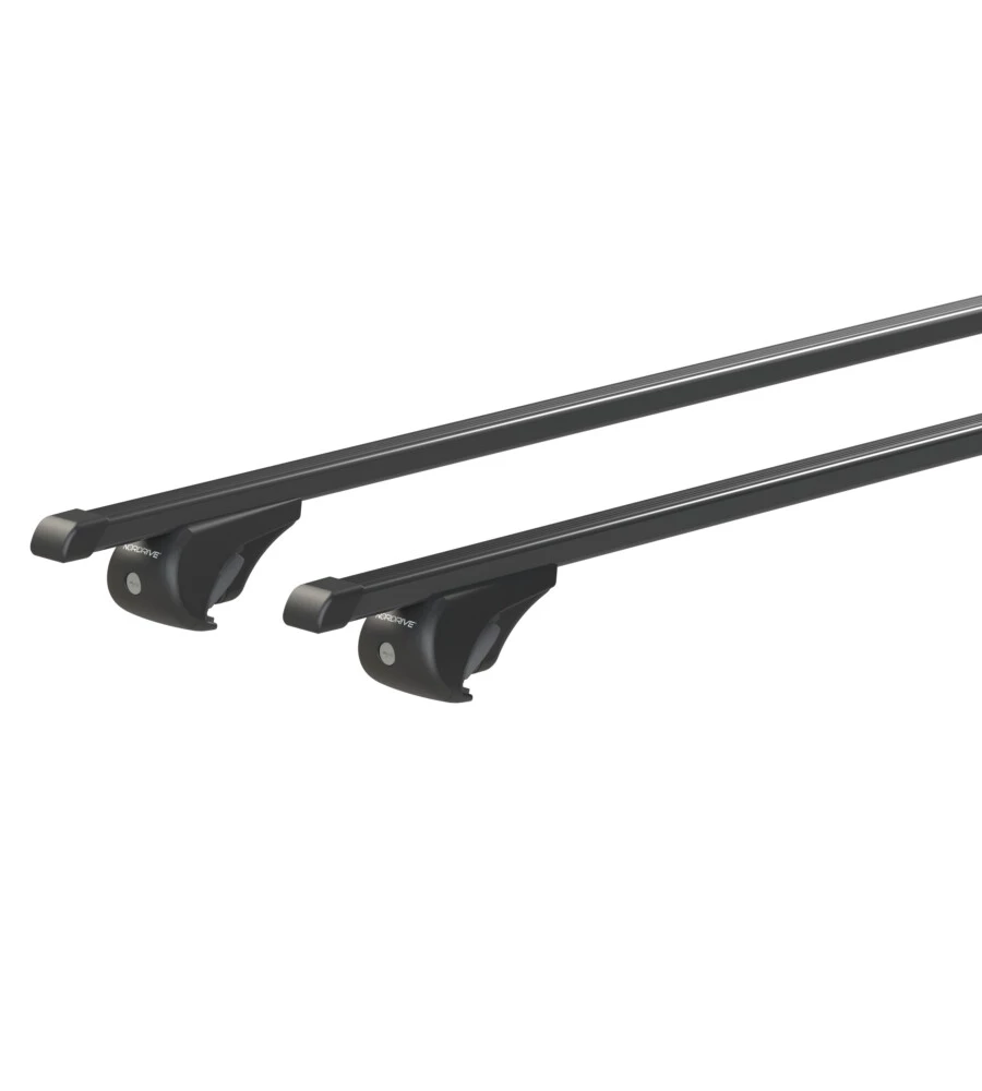 Coppia barre portatutto in acciaio rail top - l - 127 cm  n15031