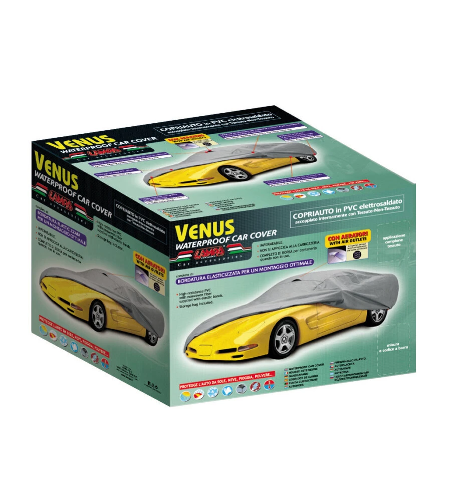 Telo copriauto venus - 18 - cm 145x178x435  20368