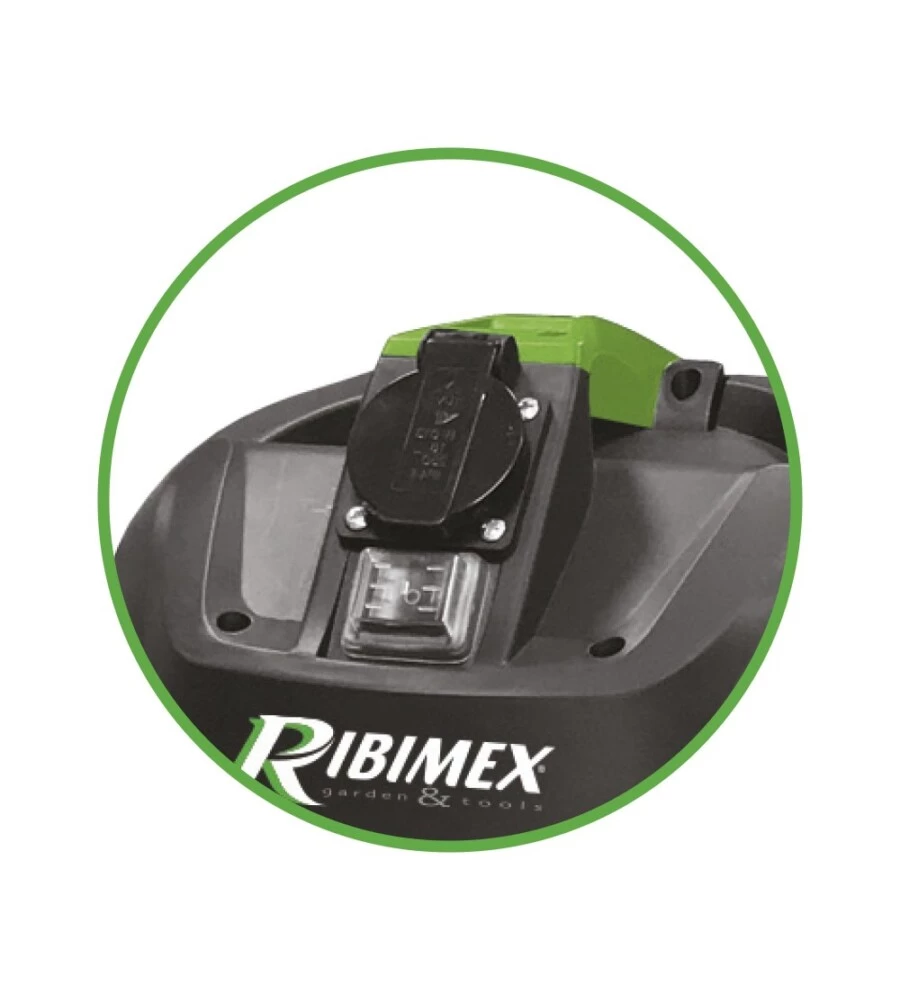 Aspiratore solidi liquidi elettrico ribimex "aspirix" 1200w 50 lt 45 l/s - prasp51lpe