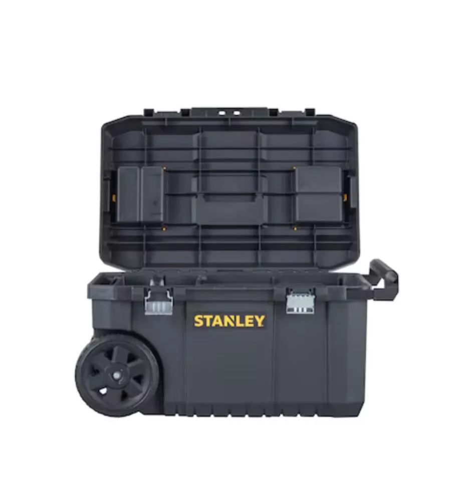 CASSETTA PORTA UTENSILI STANLEY "ESSENTIAL" CON RUOTE, 66,5X34,4X40,4 CM