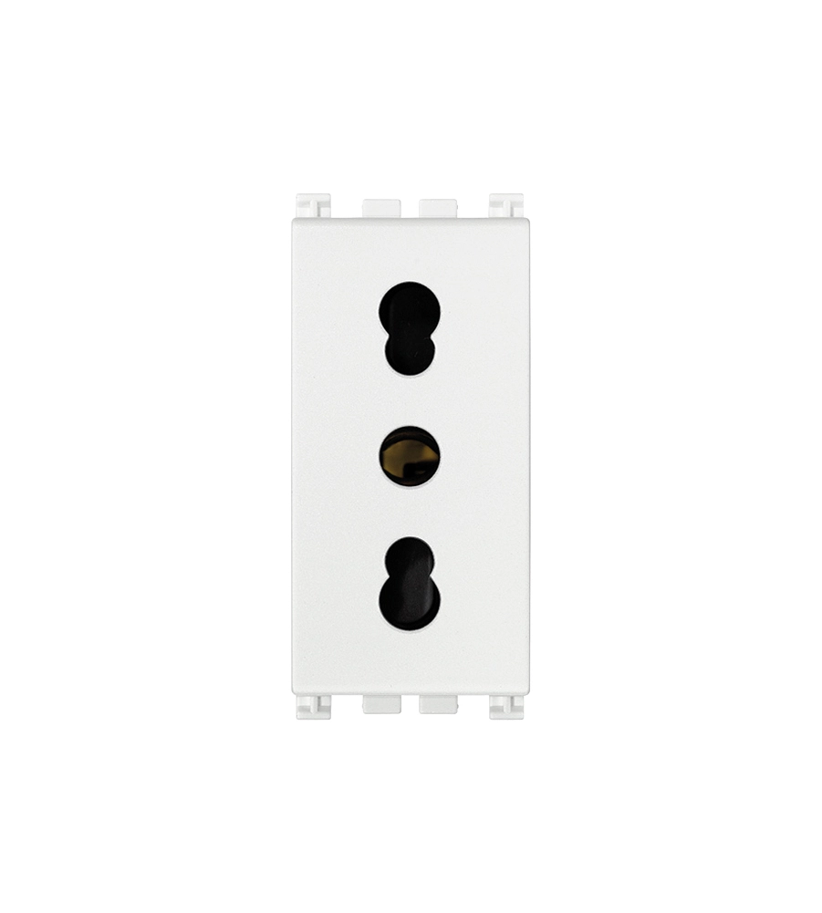 Presa 2p+t 16a p17/11 bianco arkÉ - vimar