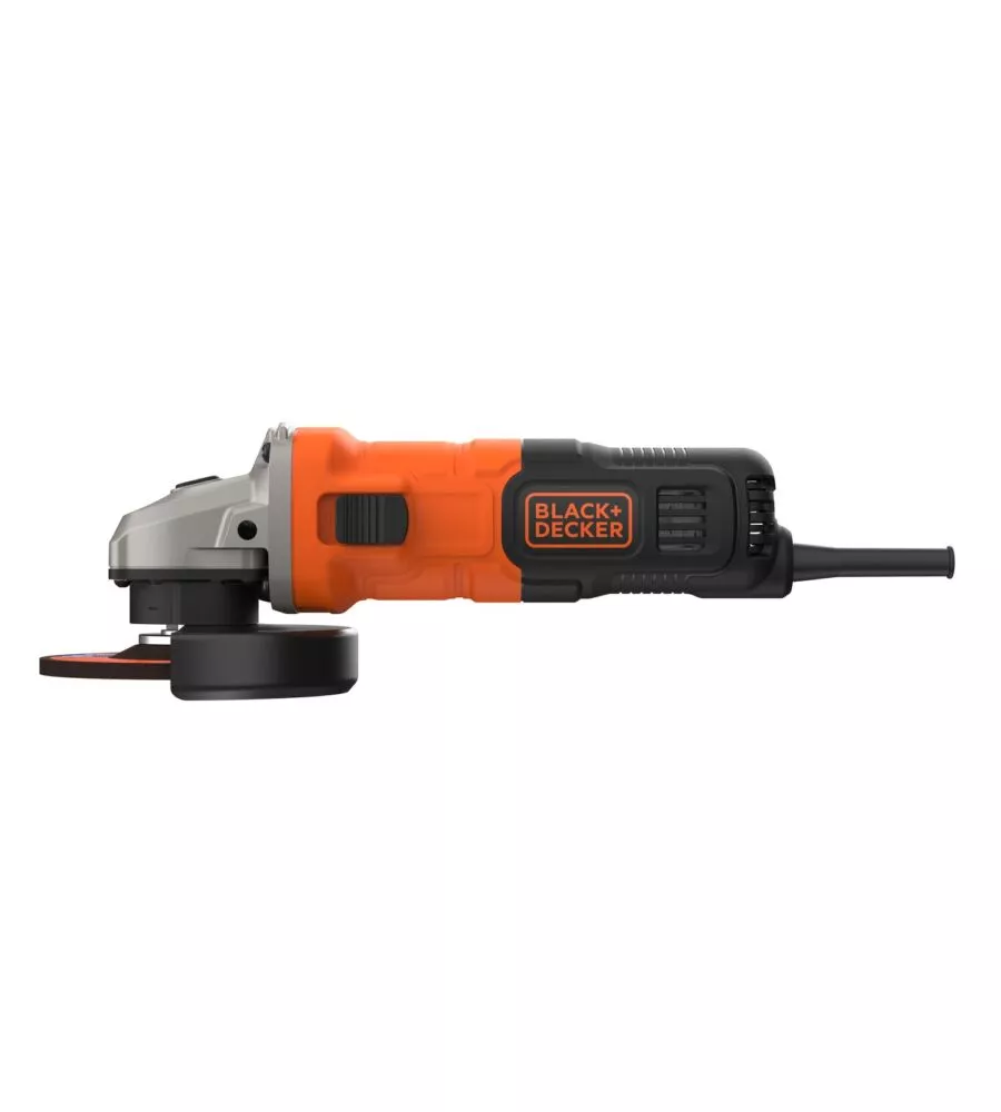 Smerigliatrice angolare elettrica black+decker "beg010-qs" disco 115 mm 710 w
