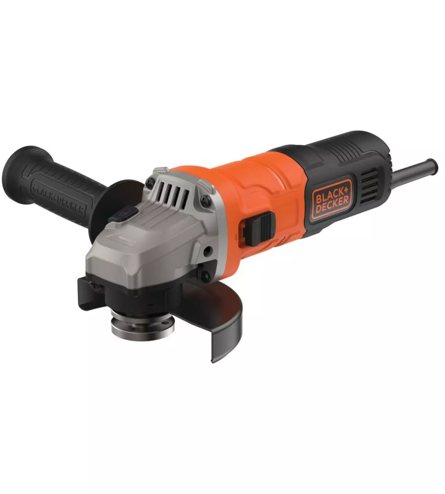 Smerigliatrice angolare elettrica black+decker "beg010-qs" disco 115 mm 710 w