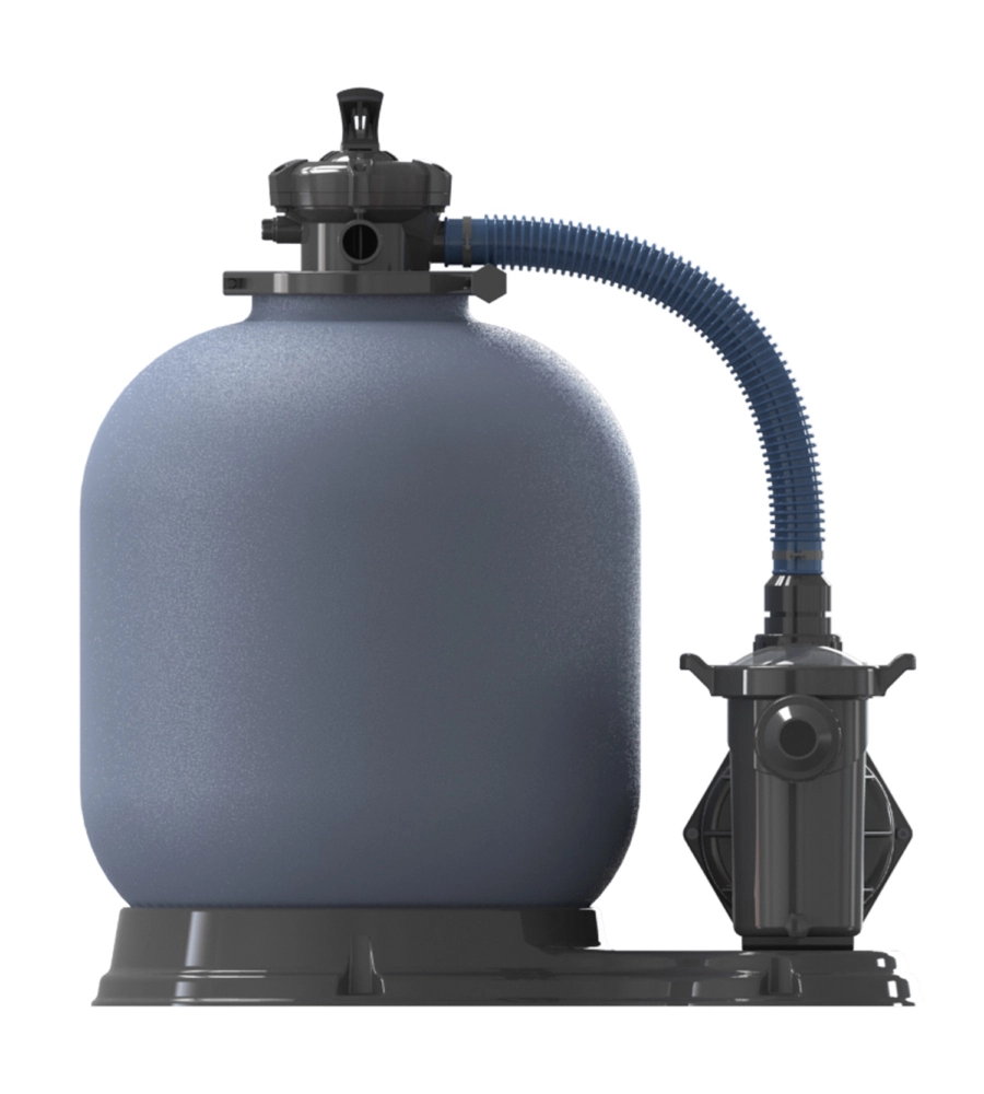 Depuratore con filtro a sabbia gre per piscine con vasca 500 mm 8 m³/h
