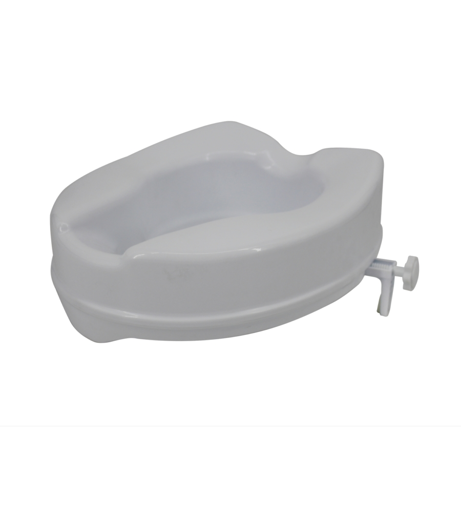 Rialzo per sedute wc "safe medium" in resine termoplastiche, portata massima 150 kg