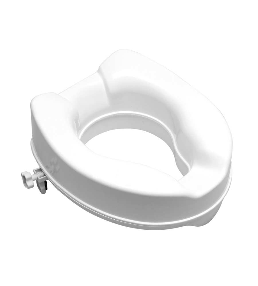 Rialzo per sedute wc "safe medium" in resine termoplastiche, portata massima 150 kg