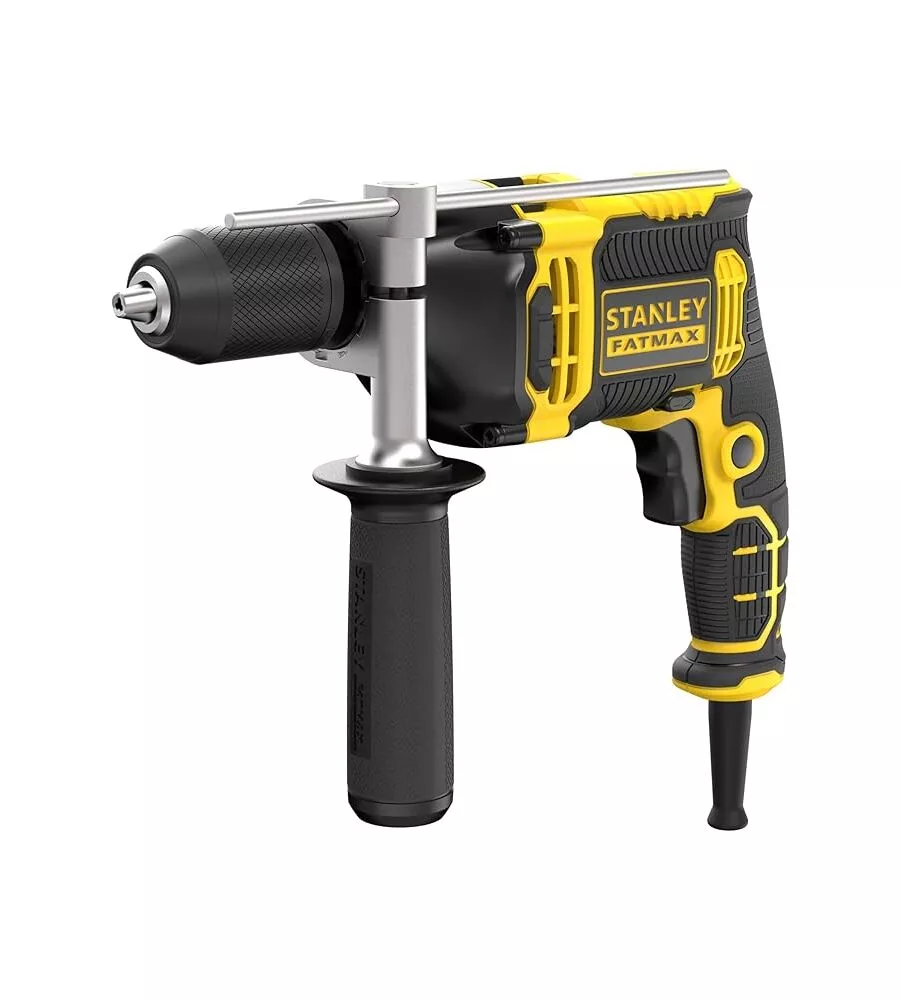 Kit valigetta trapano a percussione elettrico stanley fatmax "fmeh750k-qs" 750 w
