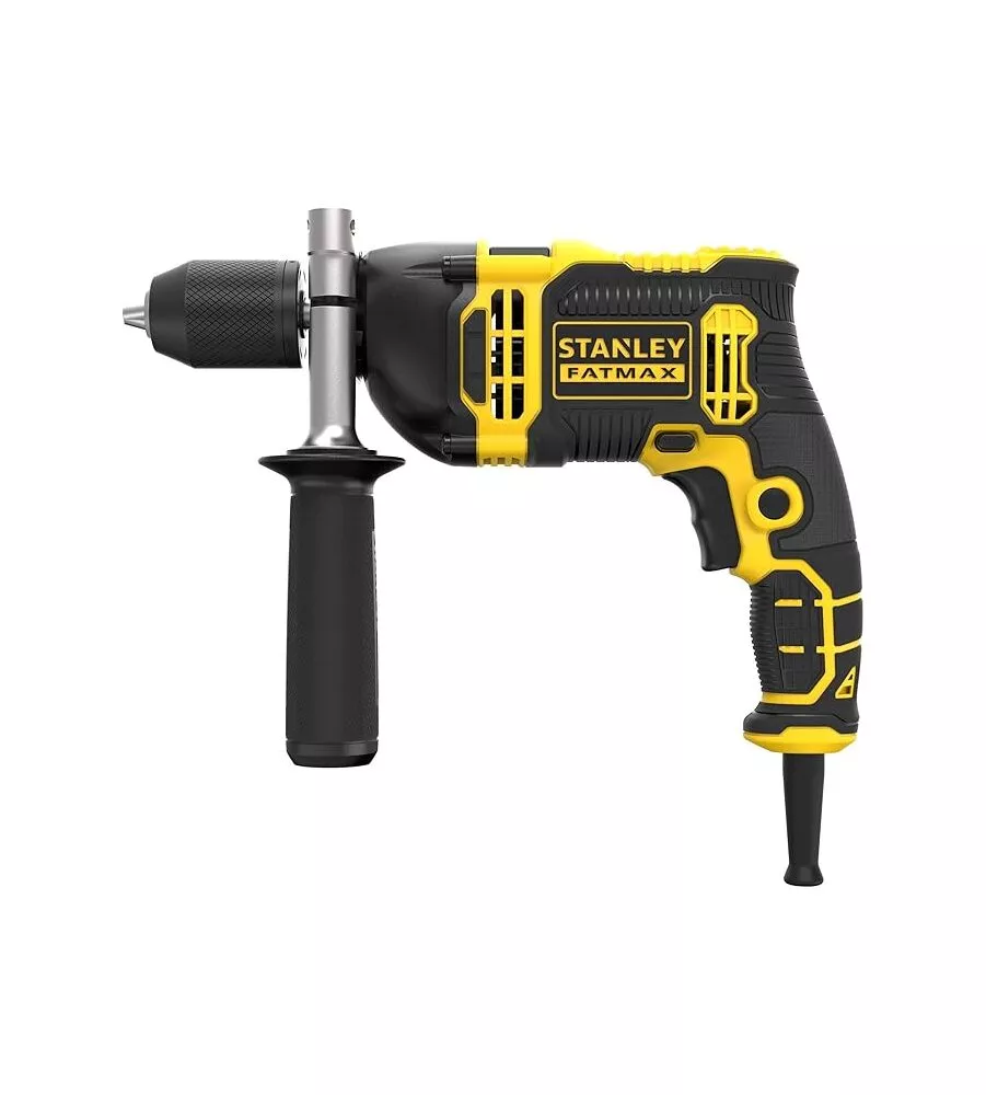 Kit valigetta trapano a percussione elettrico stanley fatmax "fmeh750k-qs" 750 w