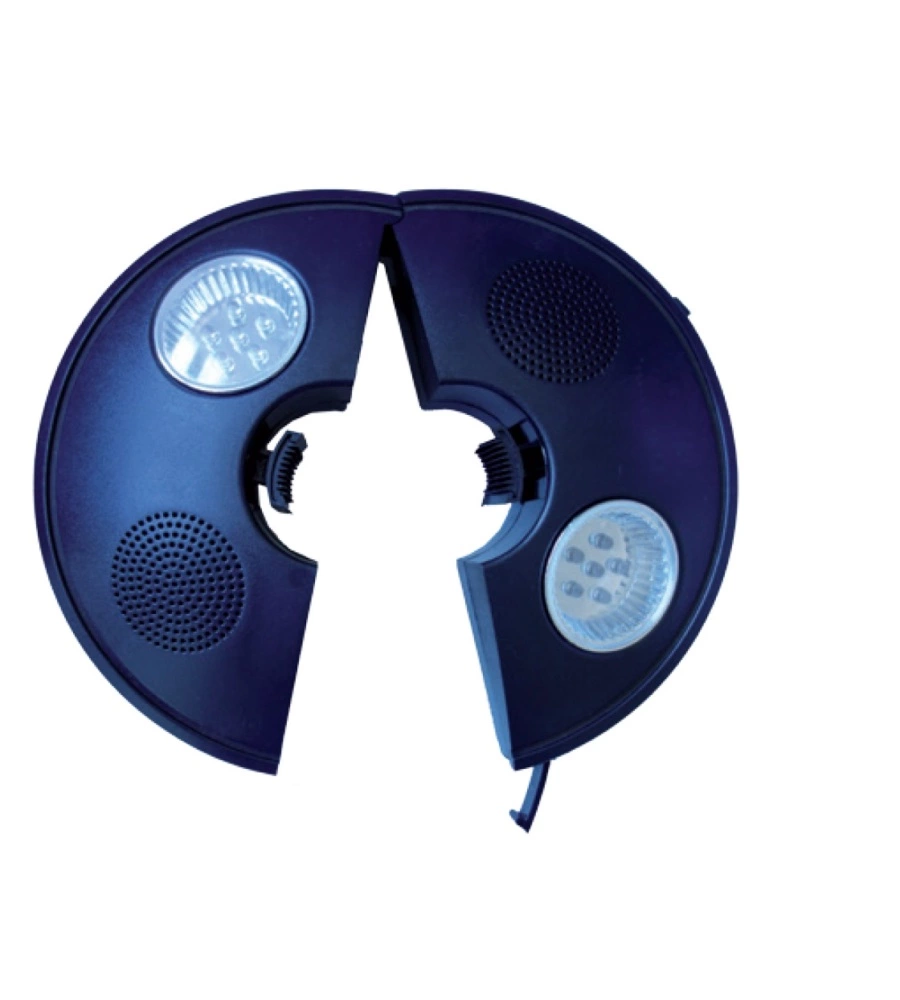 Lampada da ombrellone eurogarden con speaker e bluetooth