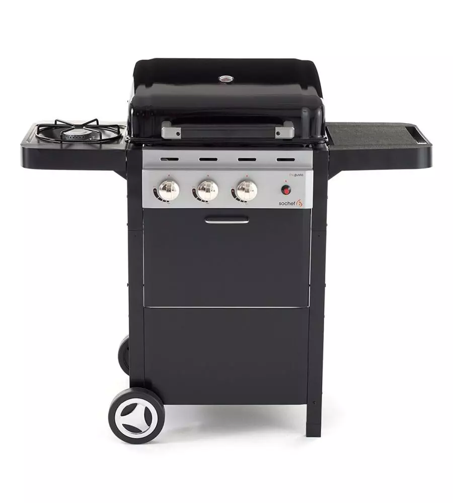 Barbecue a gas sochef "piu gusto" 3 bruciatori - cod. g21306