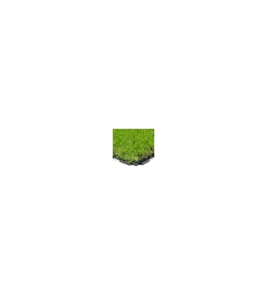 Prato sintetico a mattonella verde "infinity" 9 pezzi