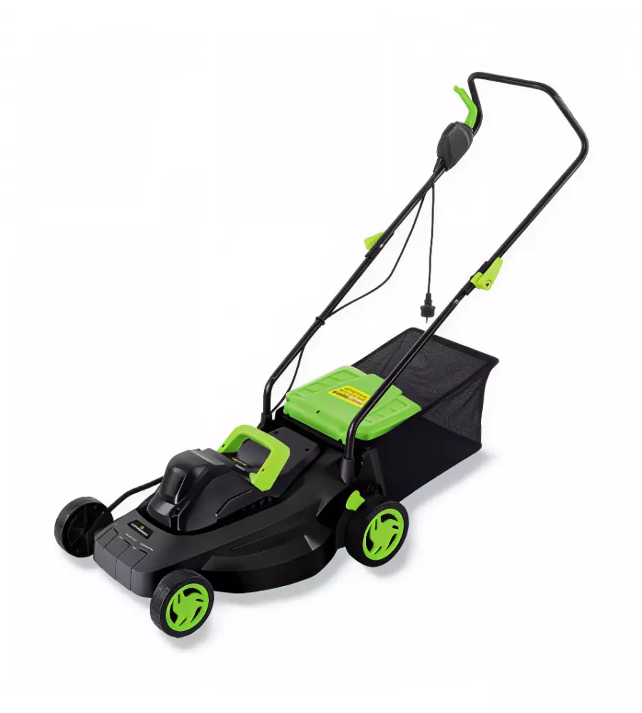 Tagliaerba elettrico a spinta supherba "sh1700" taglio 40 cm 1700 w