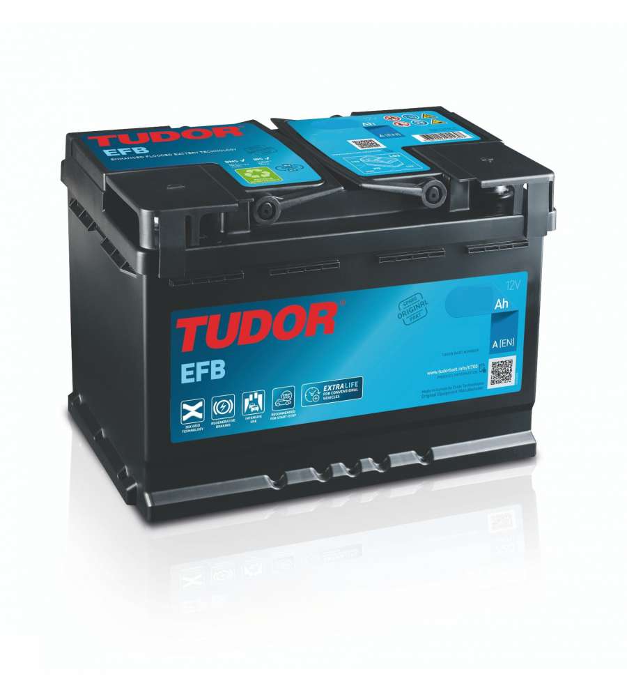 Batteria Auto Tudor EFB TL 600 Start-Stop 60 Ah