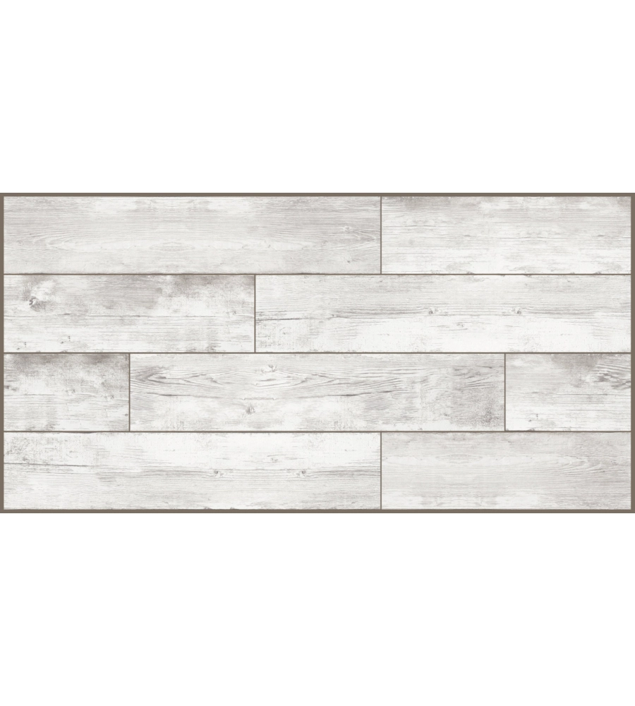 Lastra decorativa in polipropilene con stampa effetto vintage, 100x50 cm