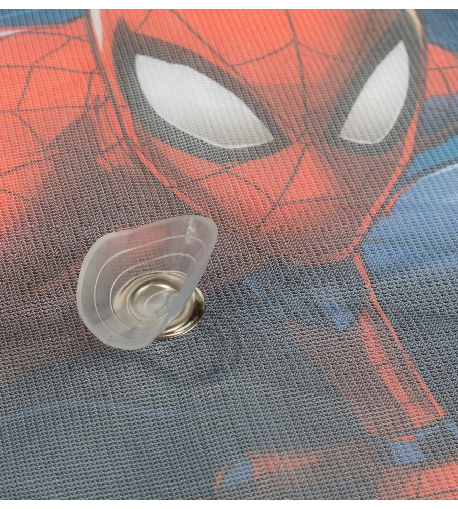 Coppia tendine auto laterali trapezio "spiderman" 65x38 cm