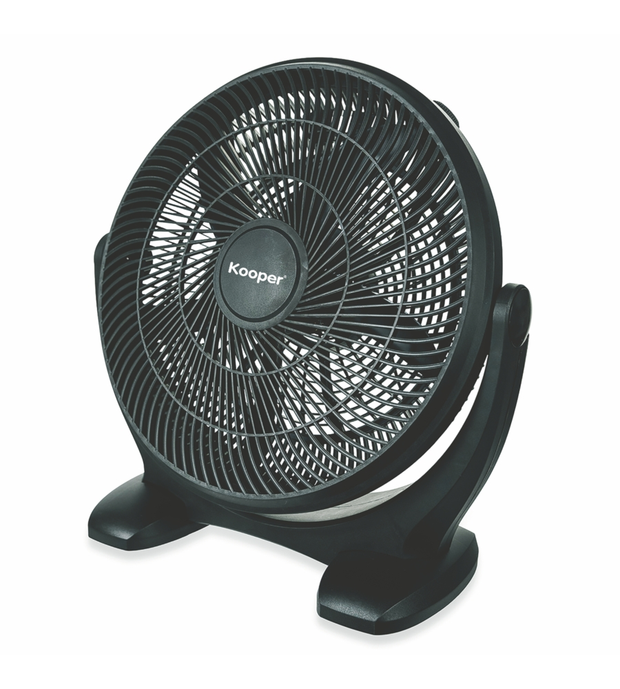 Ventilatore da appoggio nero 50 w