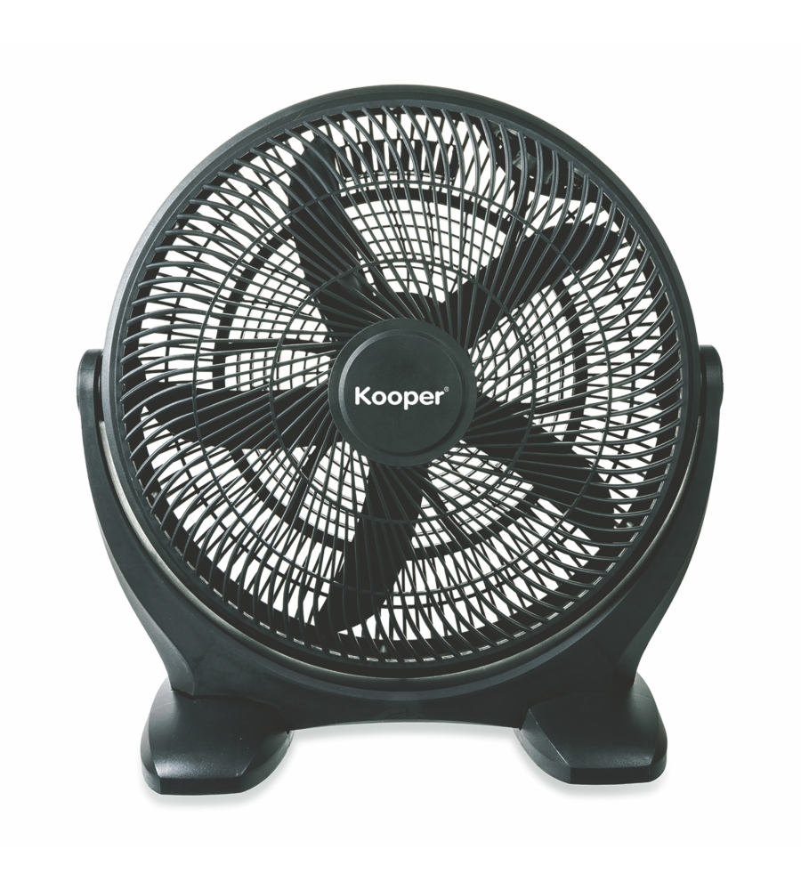 Ventilatore da appoggio nero 50 w