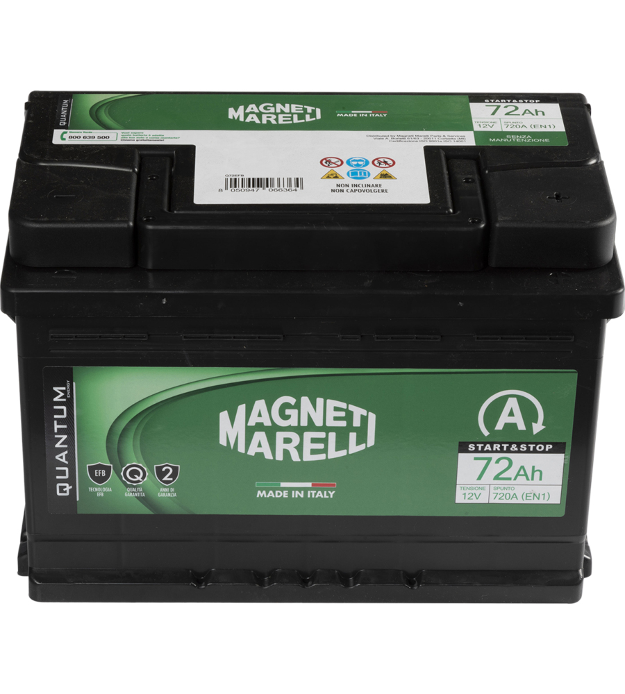 Magneti Marelli Batteria Auto L3 70ah 12v 680a Start E Stop in vendita  online