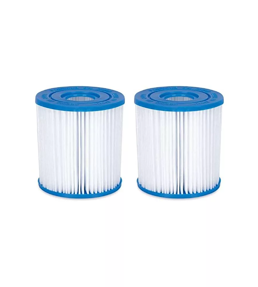 Set 2 pezzi filtro a cartuccia polygroup tipo i da 1240 lt/h