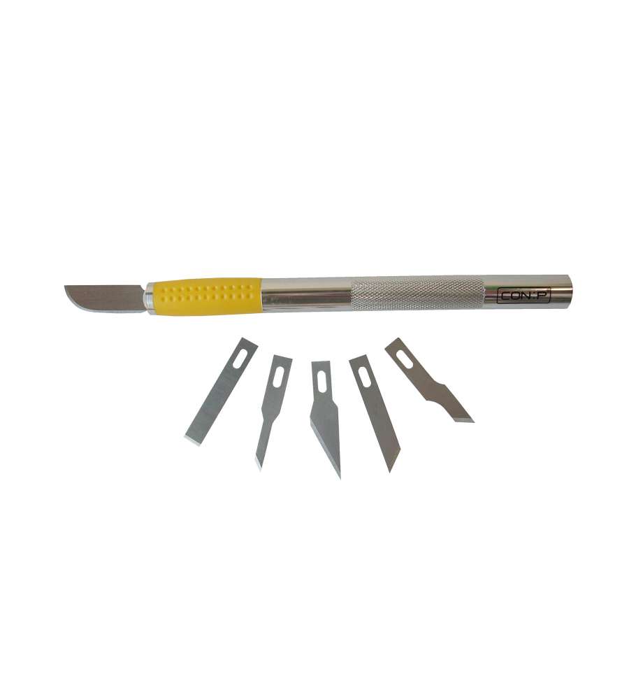 Cutter Di Precisione In Alluminio Con 6 Lame Intercambiabili in vendita  online