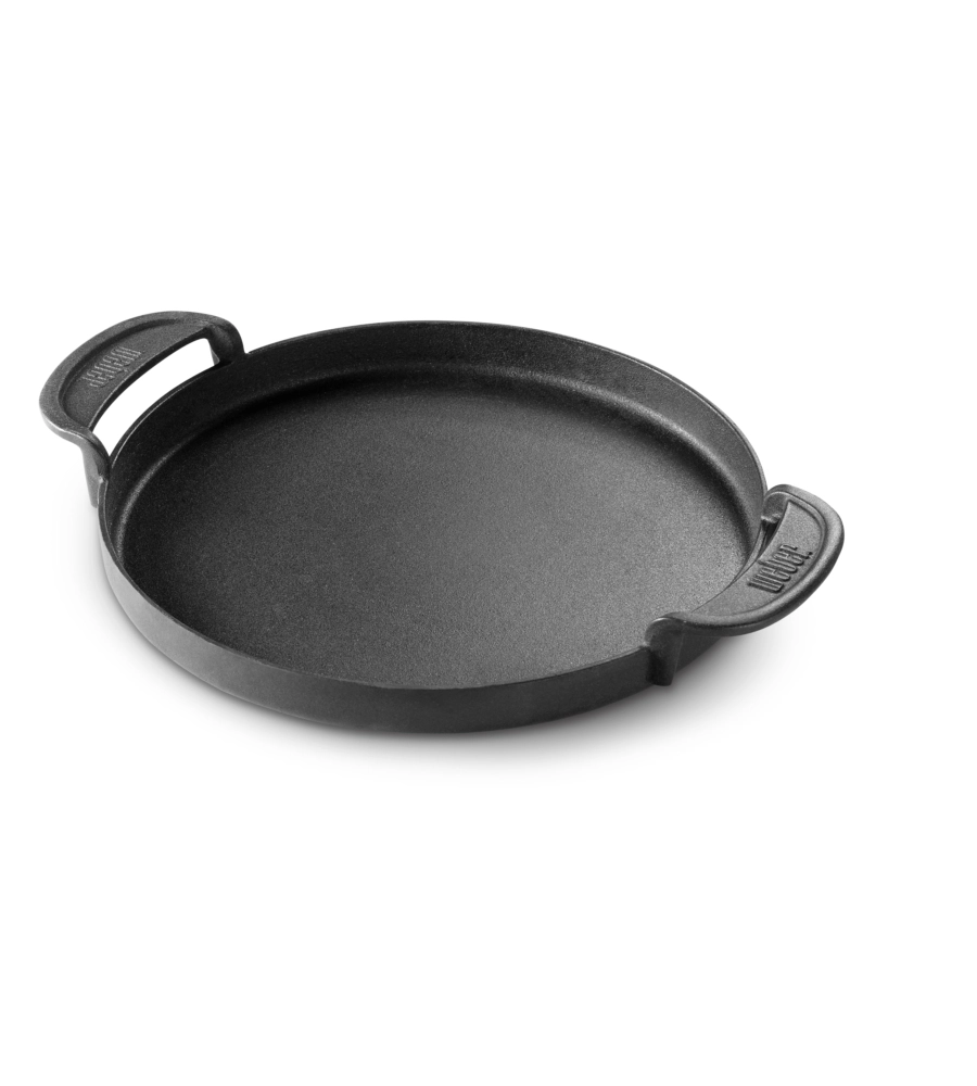 Piastra in ghisa per barbecue weber "gourmet bbq system" 30,5x38,5x5,1 cm