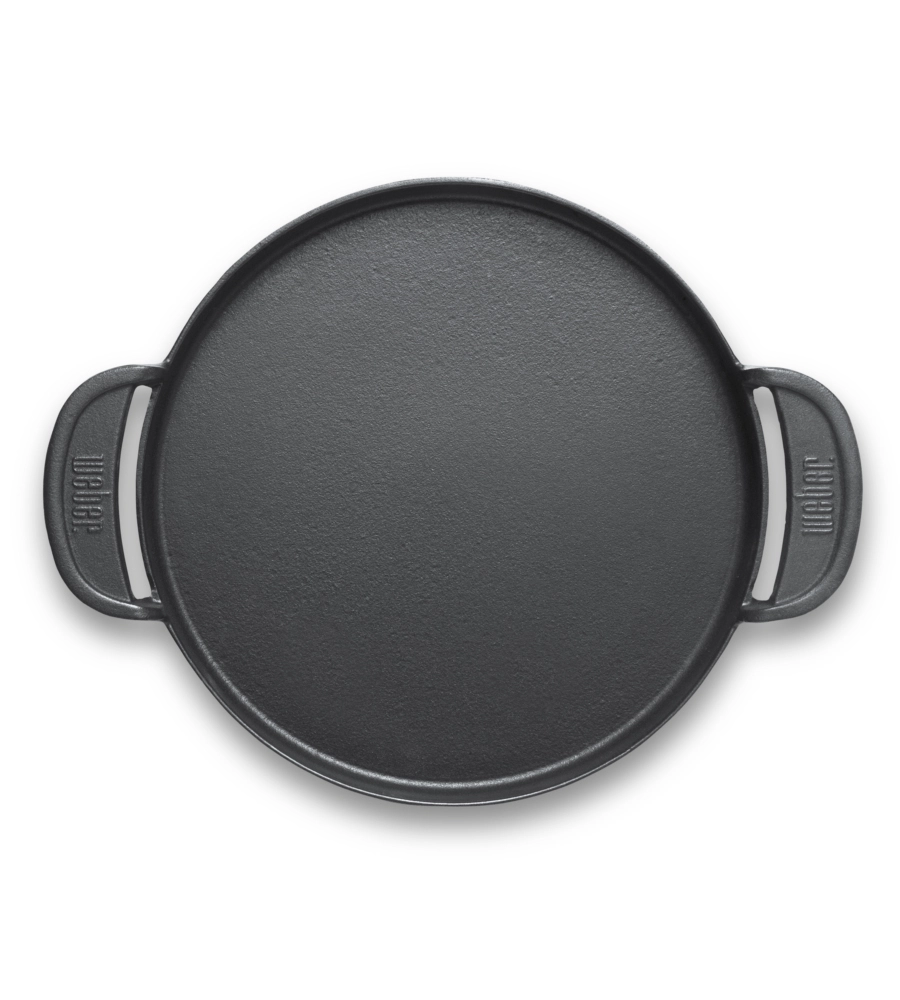Piastra in ghisa per barbecue weber "gourmet bbq system" 30,5x38,5x5,1 cm