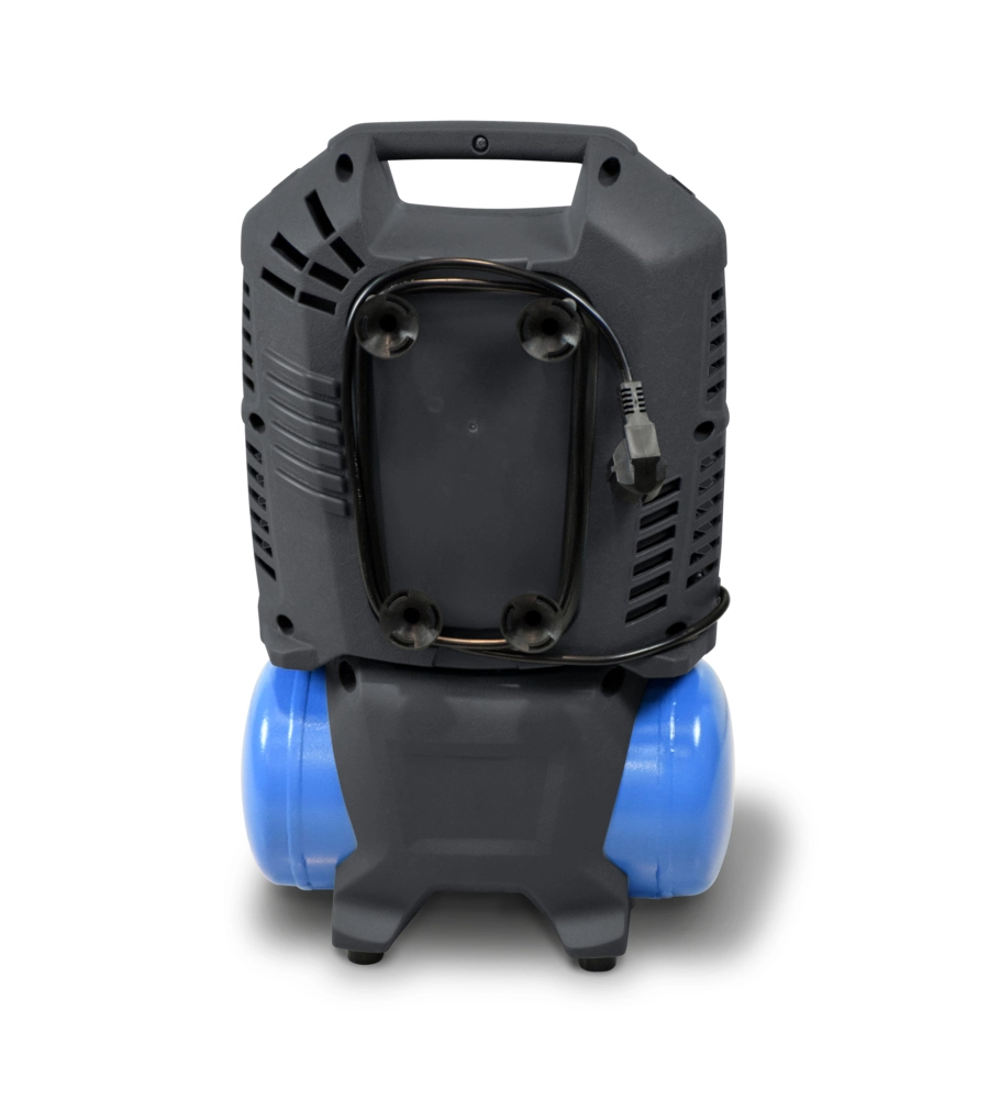 Compressore aria portatile silenziato abac "suitcase 6" 6l 1,5hp