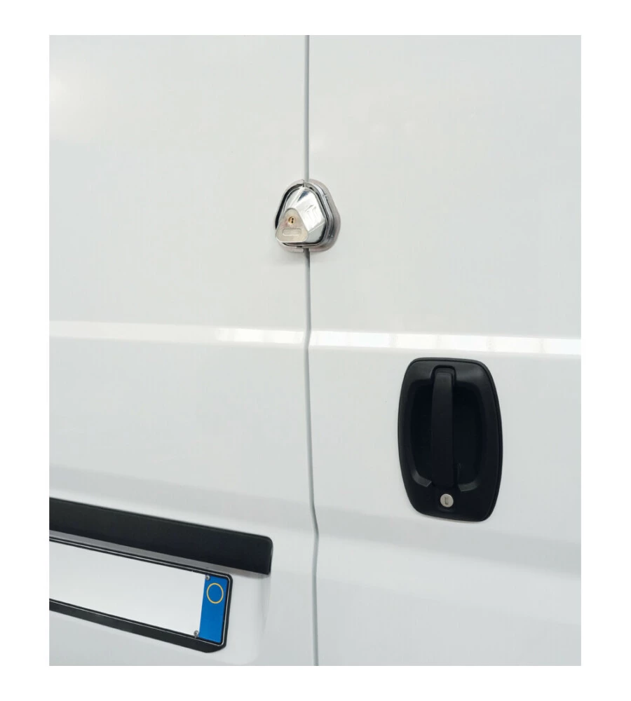 Kit 2 serrature aggiuntive per porte veicoli commerciali lampa "vigilant" - 65412