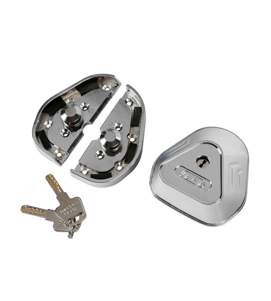 Kit 2 serrature aggiuntive per porte veicoli commerciali lampa "vigilant" - 65412