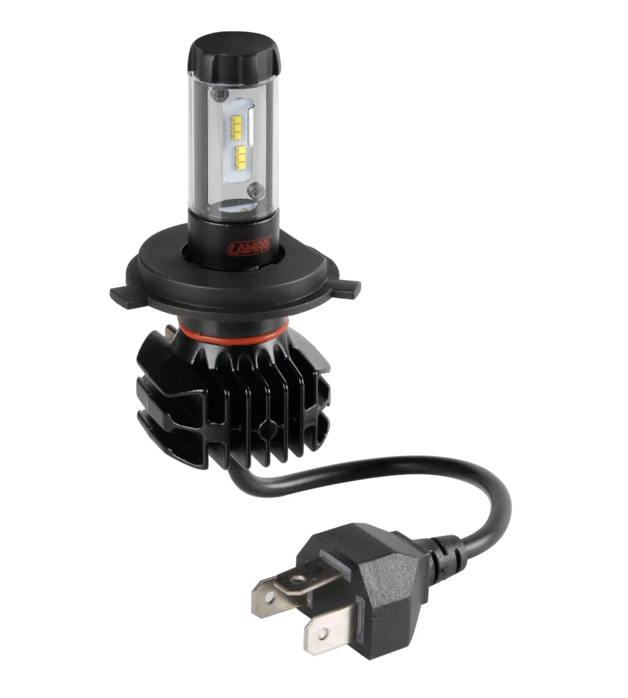 Lampade led per auto 9-32v halo led pro-bike 1 - (h4) - 25w - p43t - 1 pz  - scatola  57756
