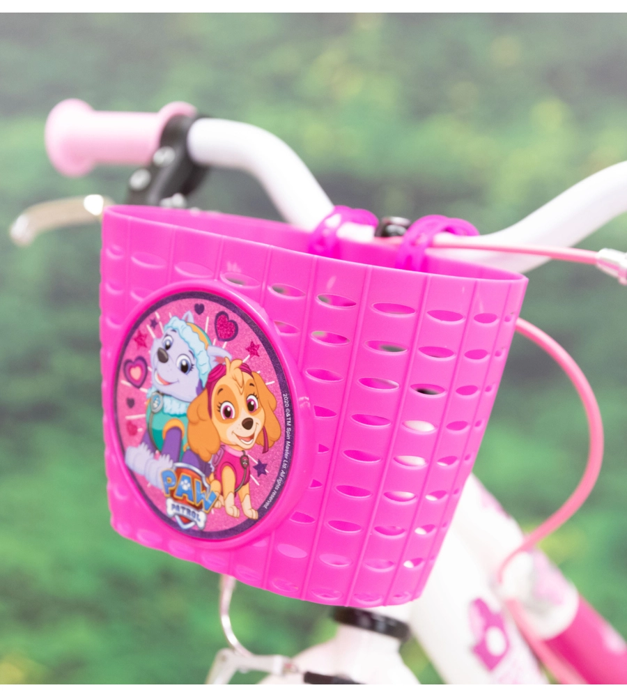 Cestino portaoggetti "paw patrol girl" rosa