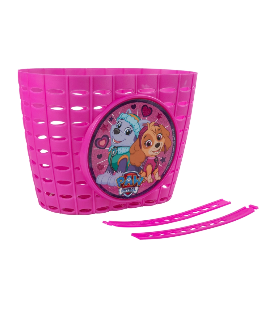 Cestino portaoggetti "paw patrol girl" rosa