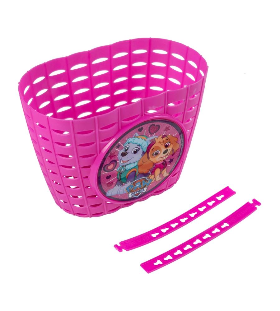 Cestino portaoggetti "paw patrol girl" rosa