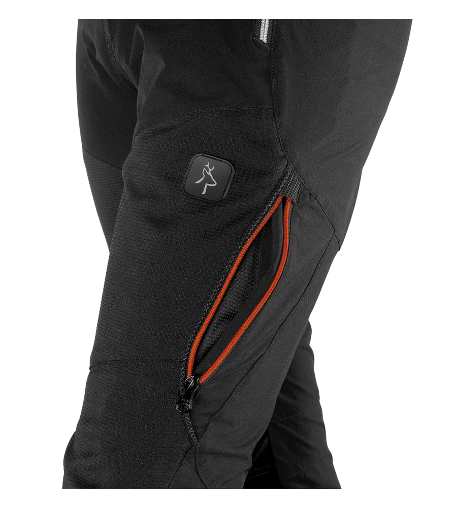 Kapriol pantalone da lavoro "tech" nero, tg xxxl