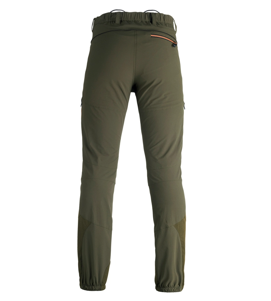 Pantalone da lavoro kapriol "tech" colore verde, tg xxxl