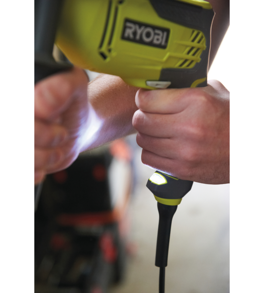 Kit valigetta trapano a percussione elettrico ryobi "rpd680-k" 680 w