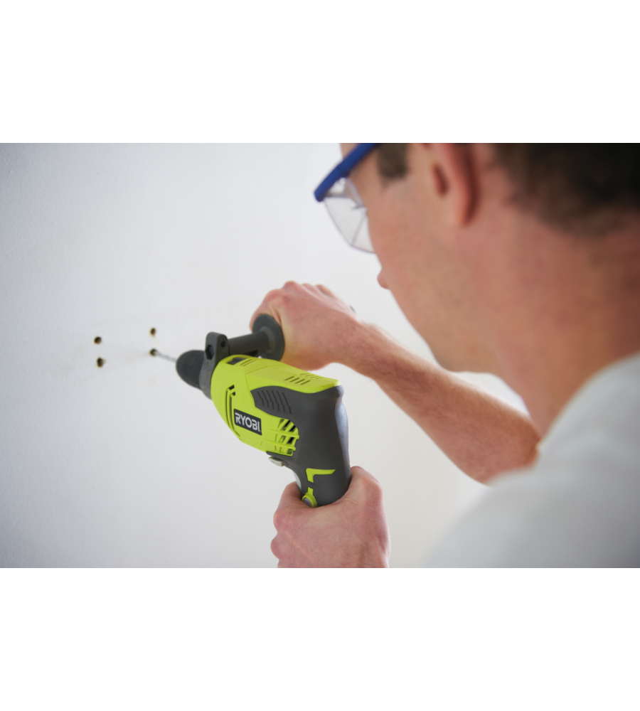 Trapano a percussione elettrico ryobi "rpd500-gc" 500 w