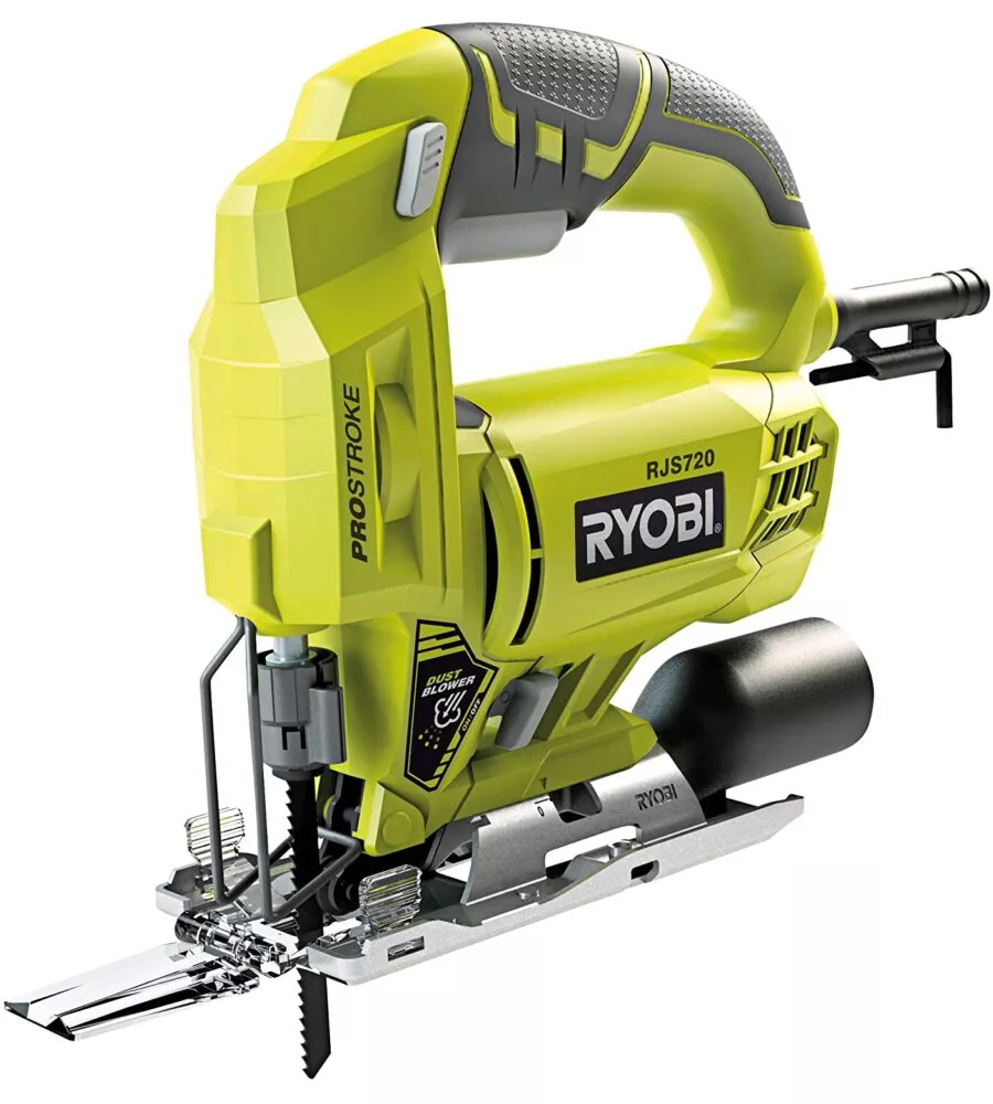 Seghetto alternativo elettrico ryobi "rjs720-g" 500w per taglio l
