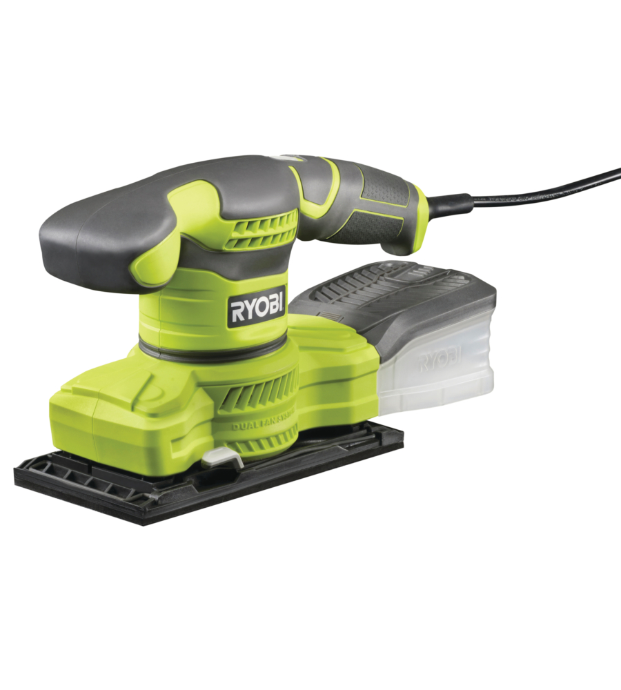 Levigatrice orbitale elettrica ryobi "rss200-g" 200w 1/3 foglio