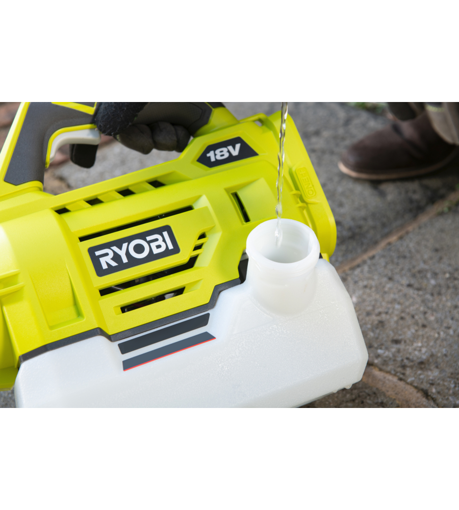 Atomizzatore a batteria ryobi ry18fga-0 18v - solo corpo macchina