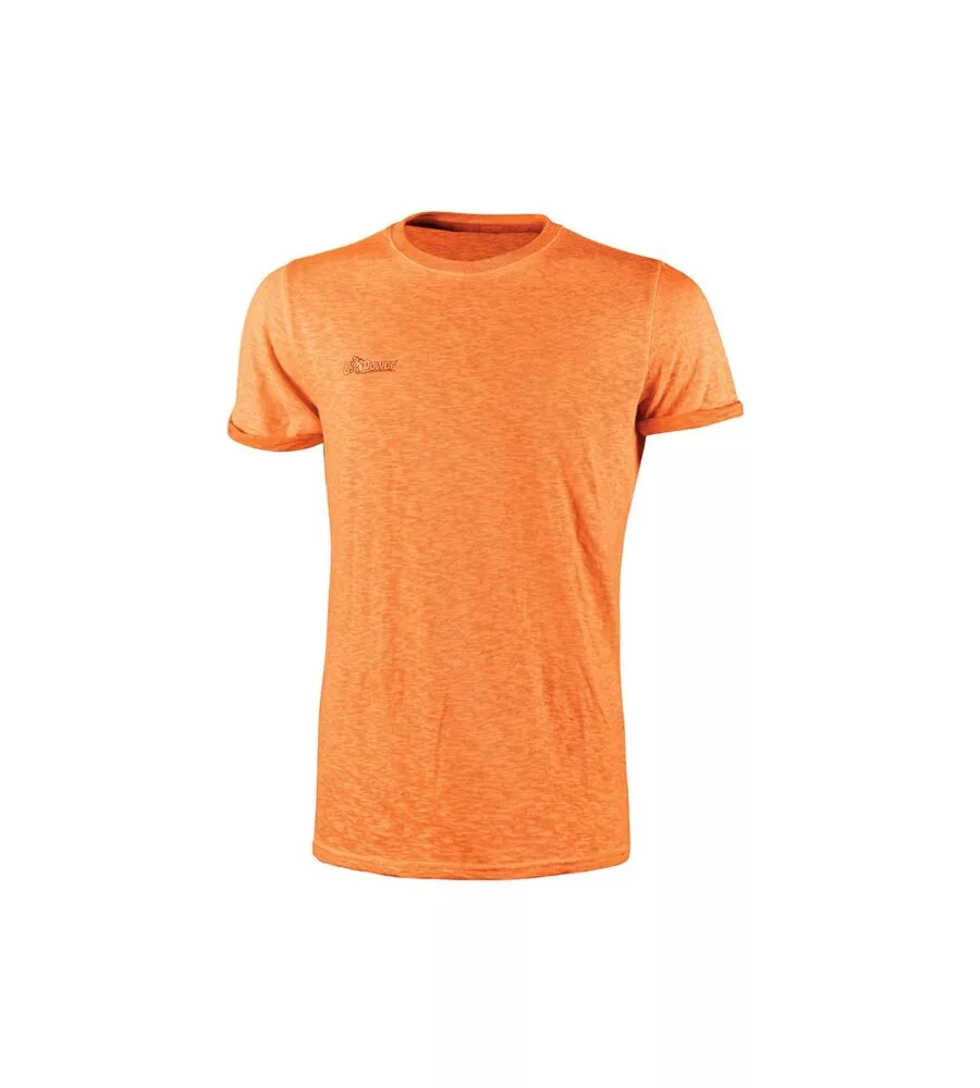 T-shirt fluo orange fluo u-power - taglia m