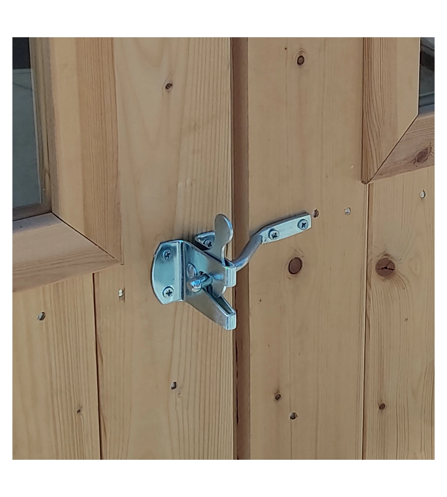 Casetta in legno da giardino alce "hobby" in abete 198x248x215h cm