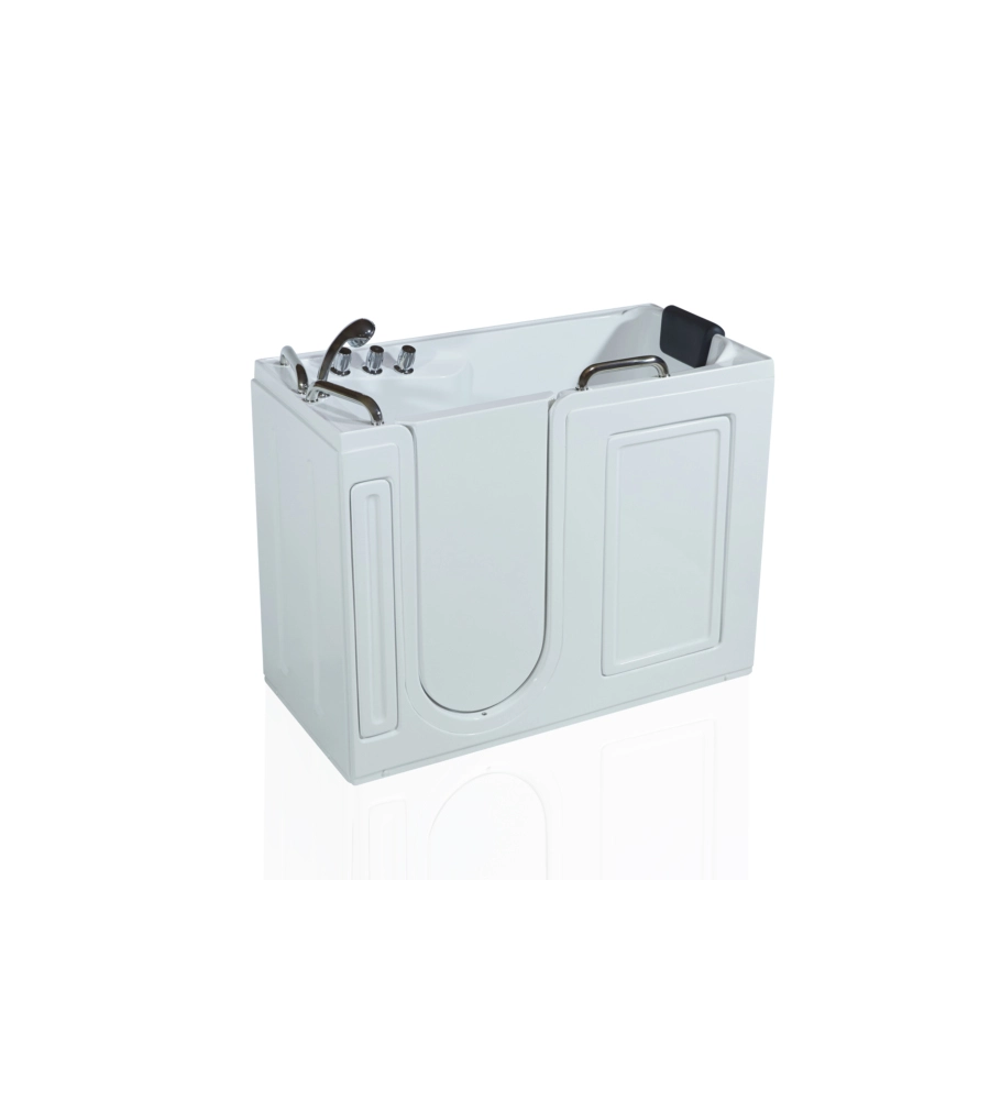 Vasca da bagno con sportello apertura a sinistra 133,4x67,3x101,6 cm