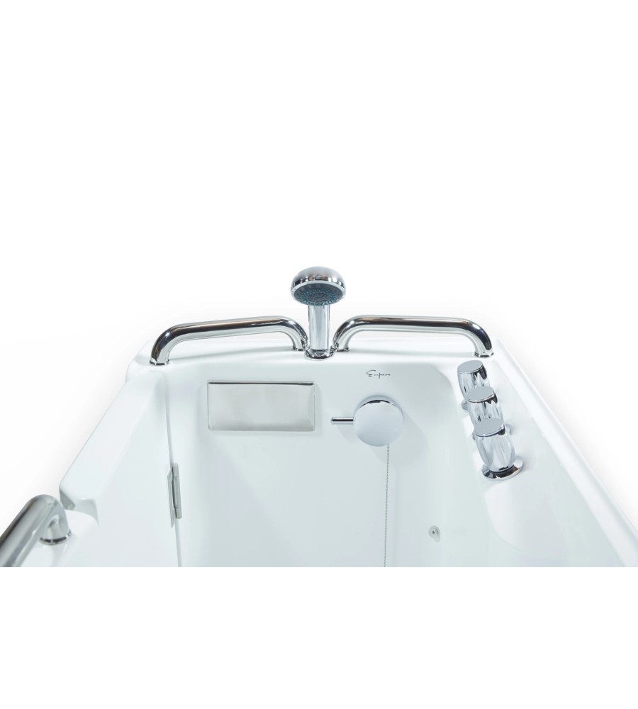 Vasca da bagno con sportello apertura a sinistra 133,4x67,3x101,6 cm