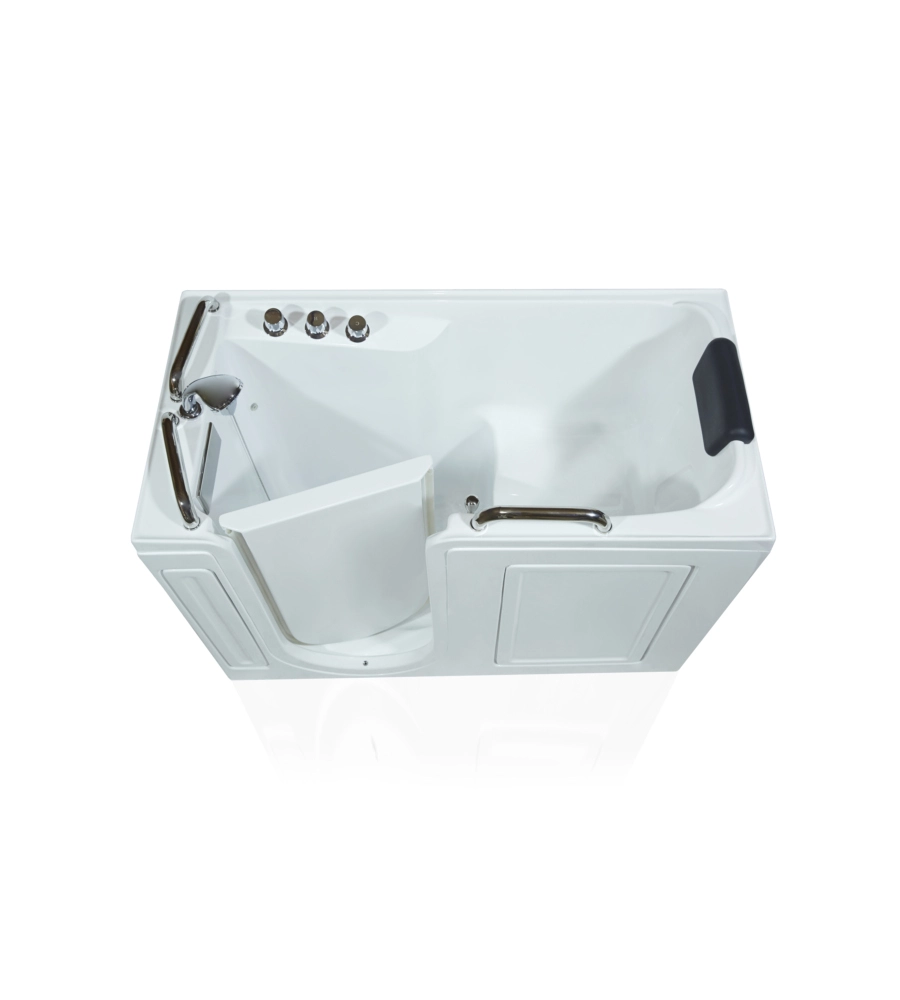 Vasca da bagno con sportello apertura a sinistra 133,4x67,3x101,6 cm