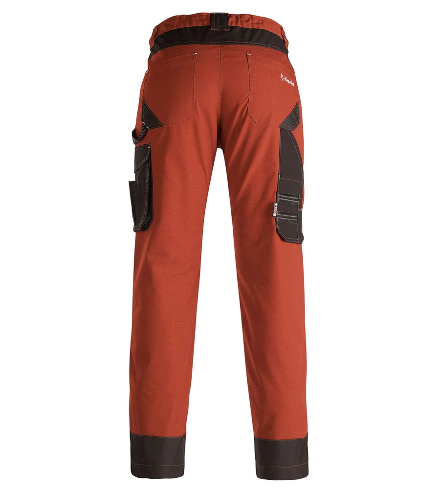 Kapriol pantalone da lavoro "dynamic" artigiano ruggine/nero, tg s