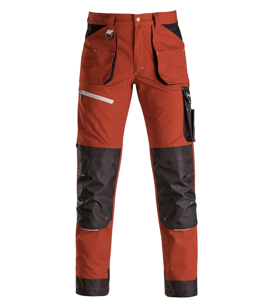 Kapriol pantalone da lavoro "dynamic" artigiano ruggine/nero, tg s