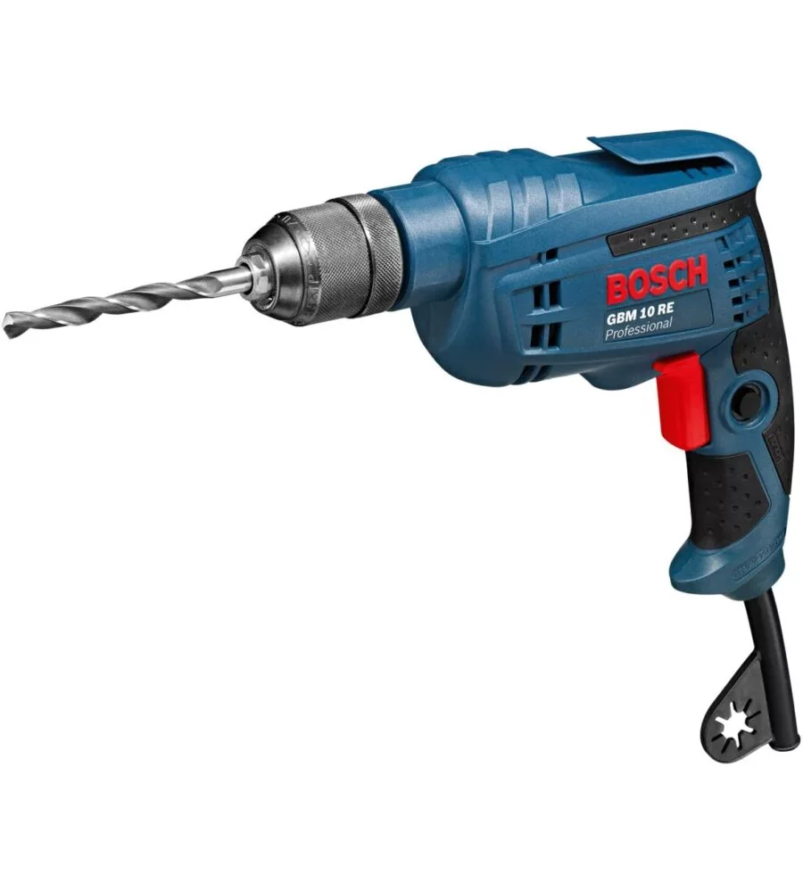 Trapano compatto elettrico bosch "gbm 10 re" 600 w