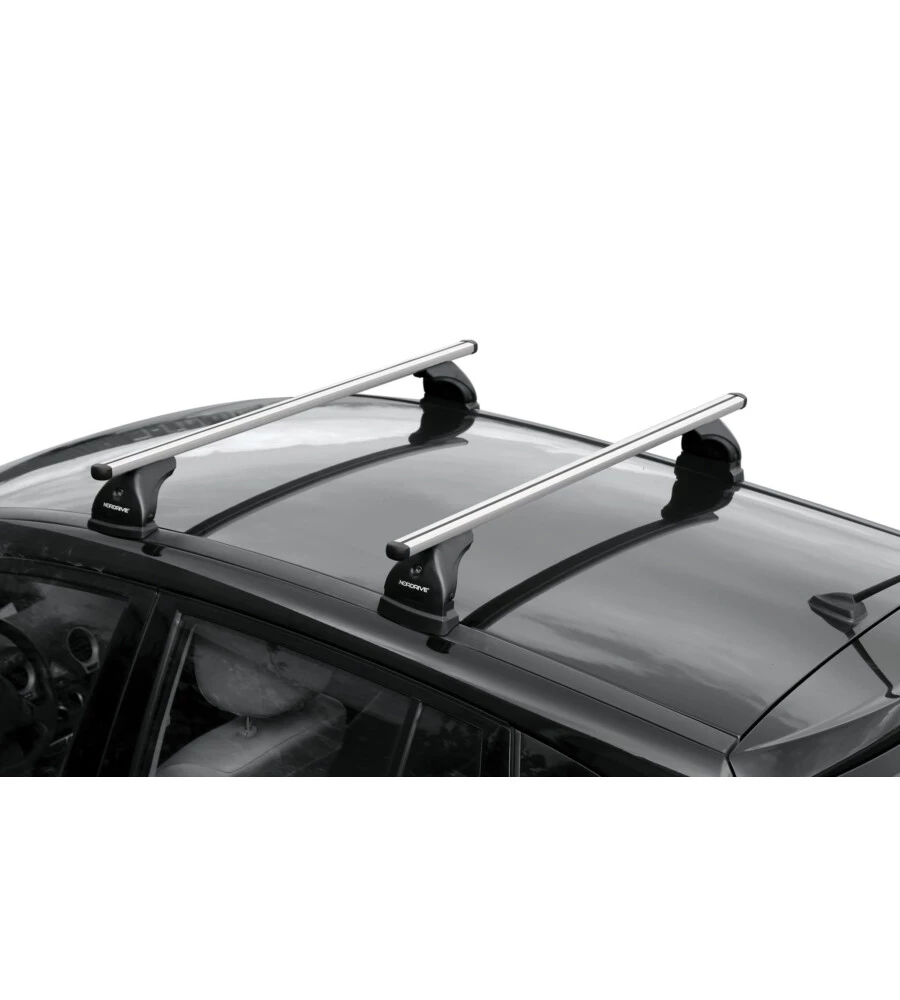 Coppia barre portatutto in alluminio helio - l - 127 cm  n15076